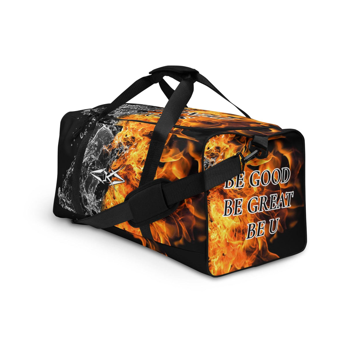 Premium Duffle bag - Fire & Ice - VYBRATIONAL KREATORS®