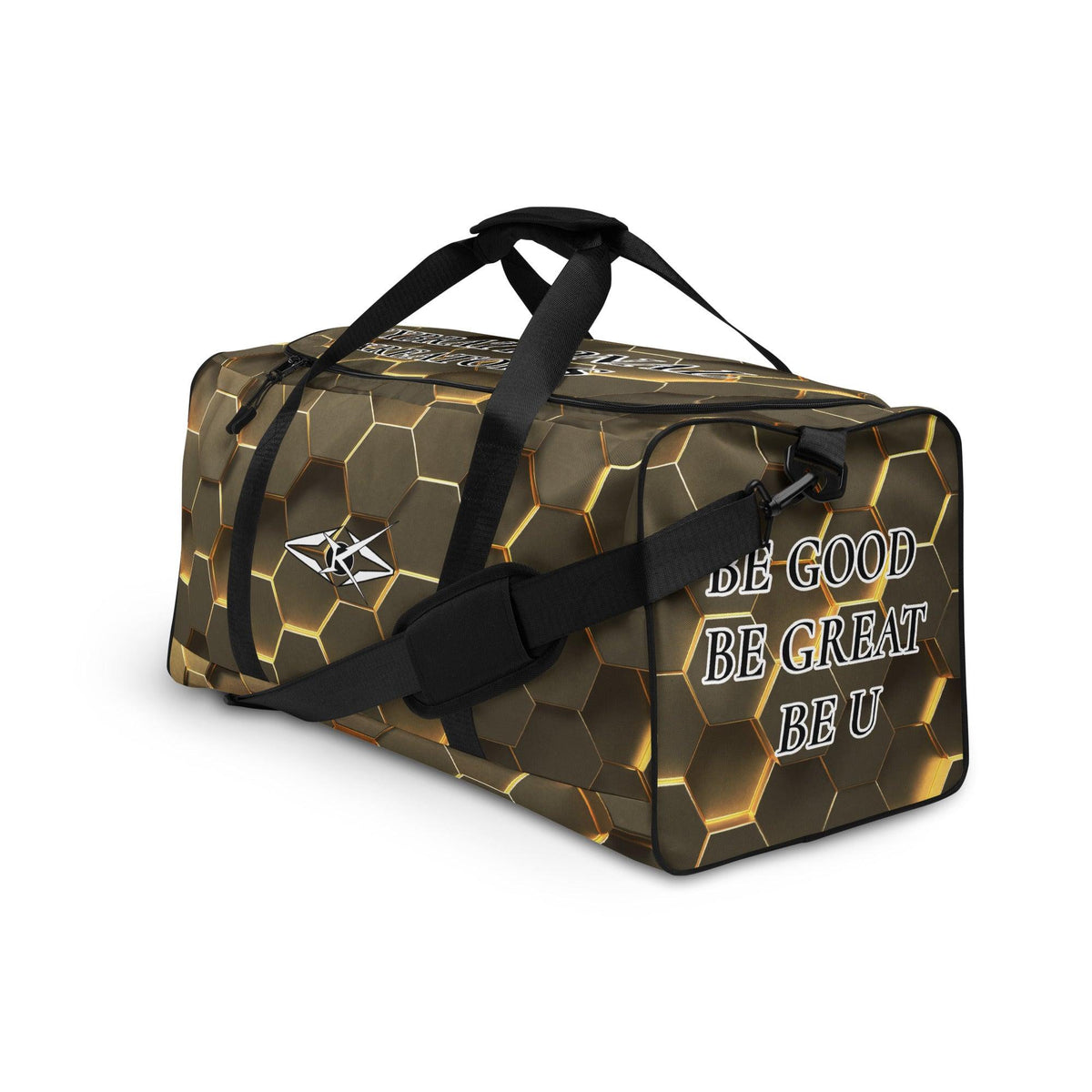 Premium Gold Duffle bag - VYBRATIONAL KREATORS®