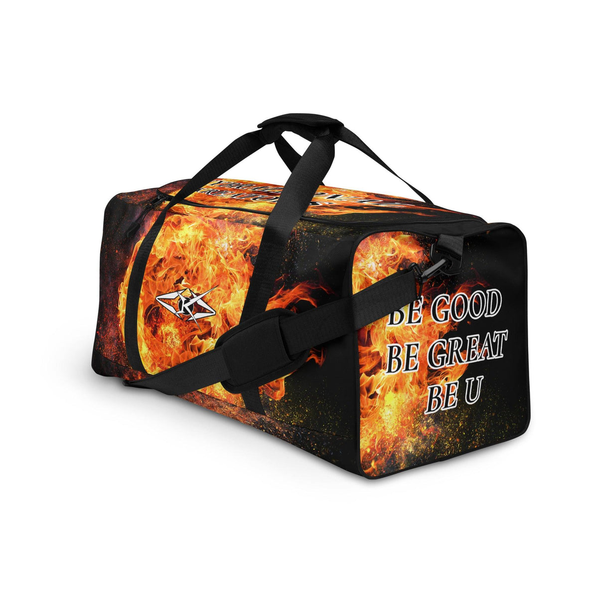 Premium Fire Duffle bag - VYBRATIONAL KREATORS®