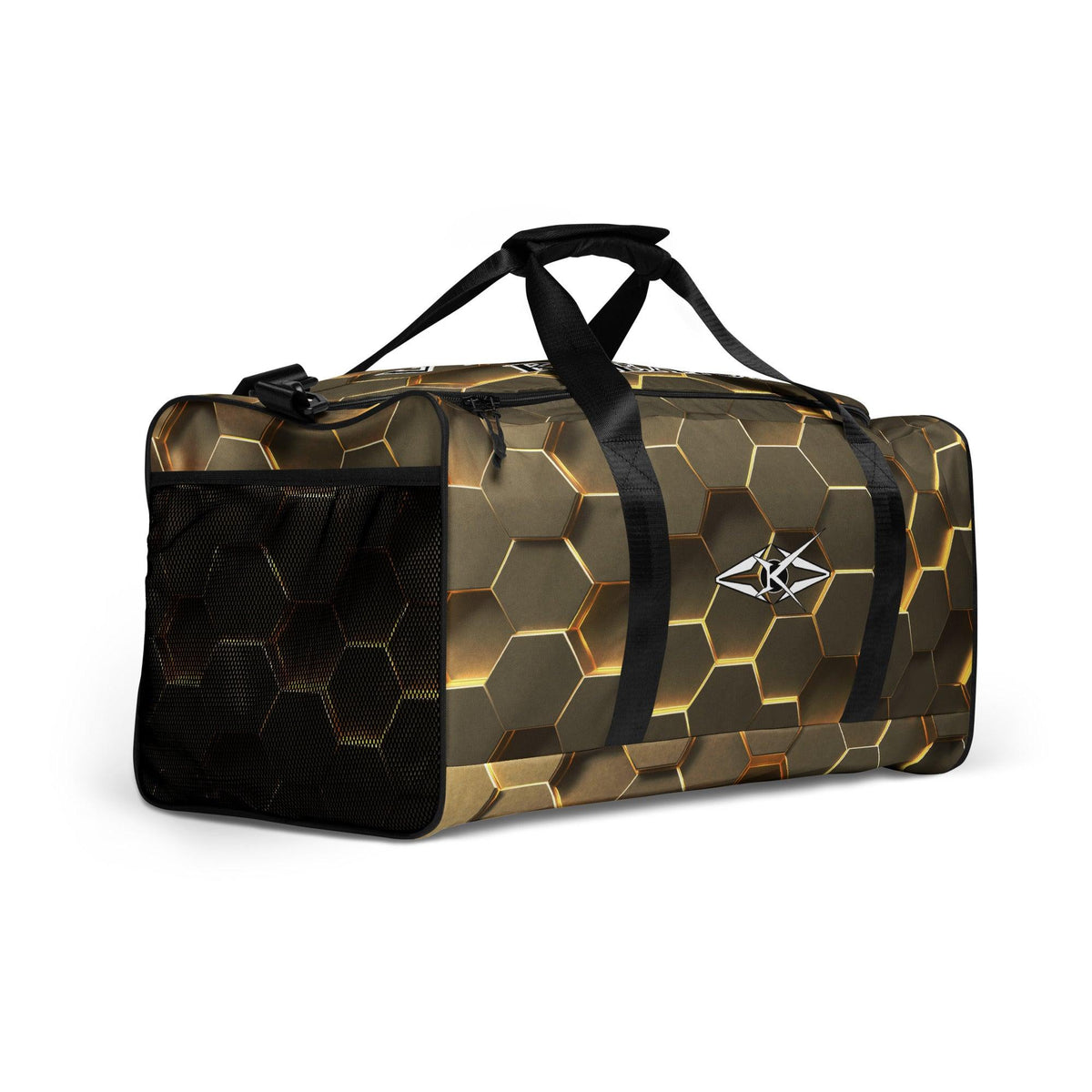 Premium Gold Duffle bag - VYBRATIONAL KREATORS®