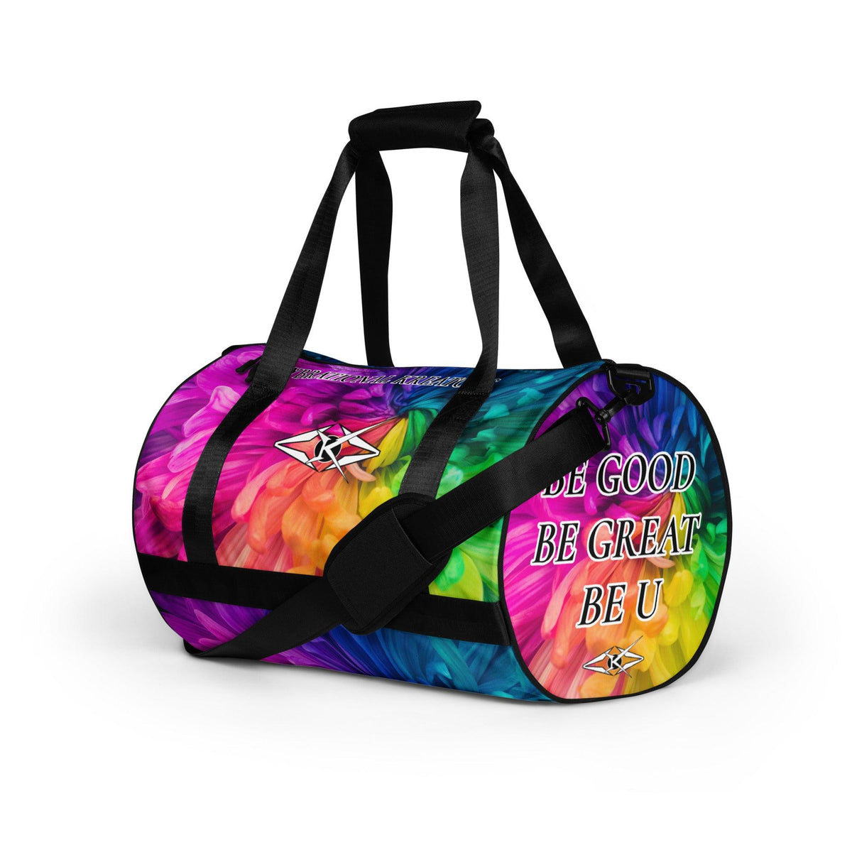 Premium rainbow gym bag - VYBRATIONAL KREATORS®