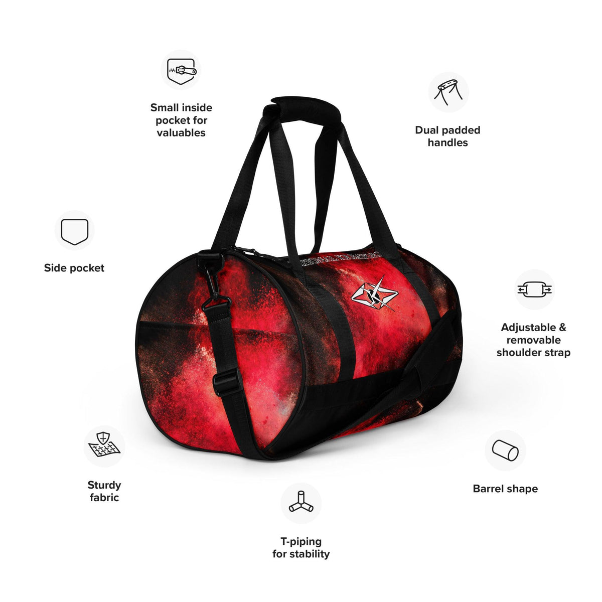 Premium gym bag - Red Dwarf - VYBRATIONAL KREATORS®