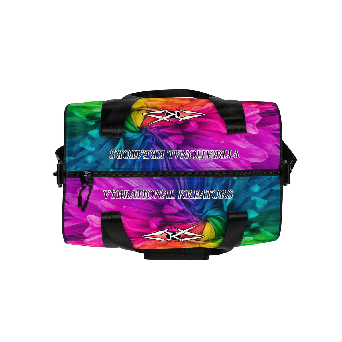 Premium rainbow gym bag - VYBRATIONAL KREATORS®