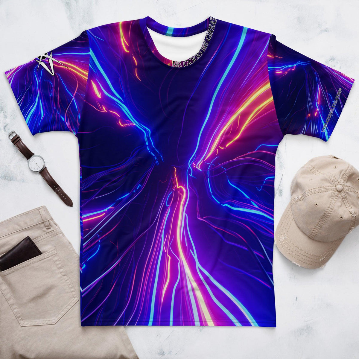 Men's Premium Electric t-shirt - VYBRATIONAL KREATORS®