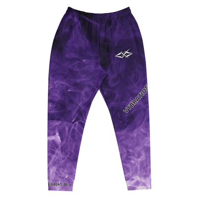 Women's Purple Premium Joggers - VYBRATIONAL KREATORS®