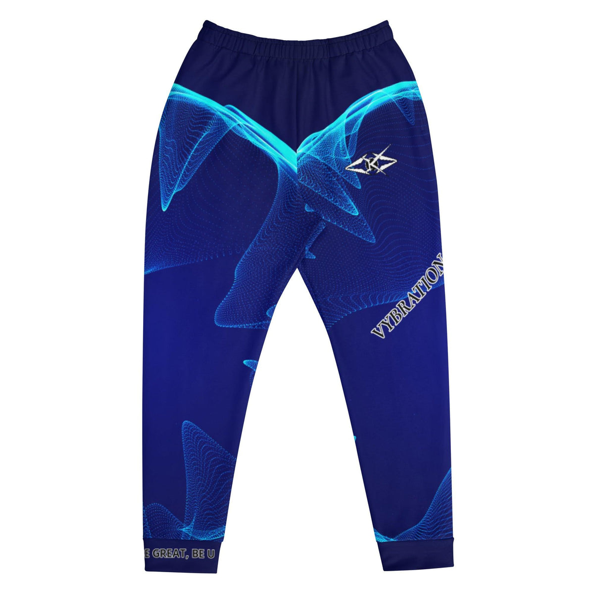 Men's Blue Premium Joggers - VYBRATIONAL KREATORS®