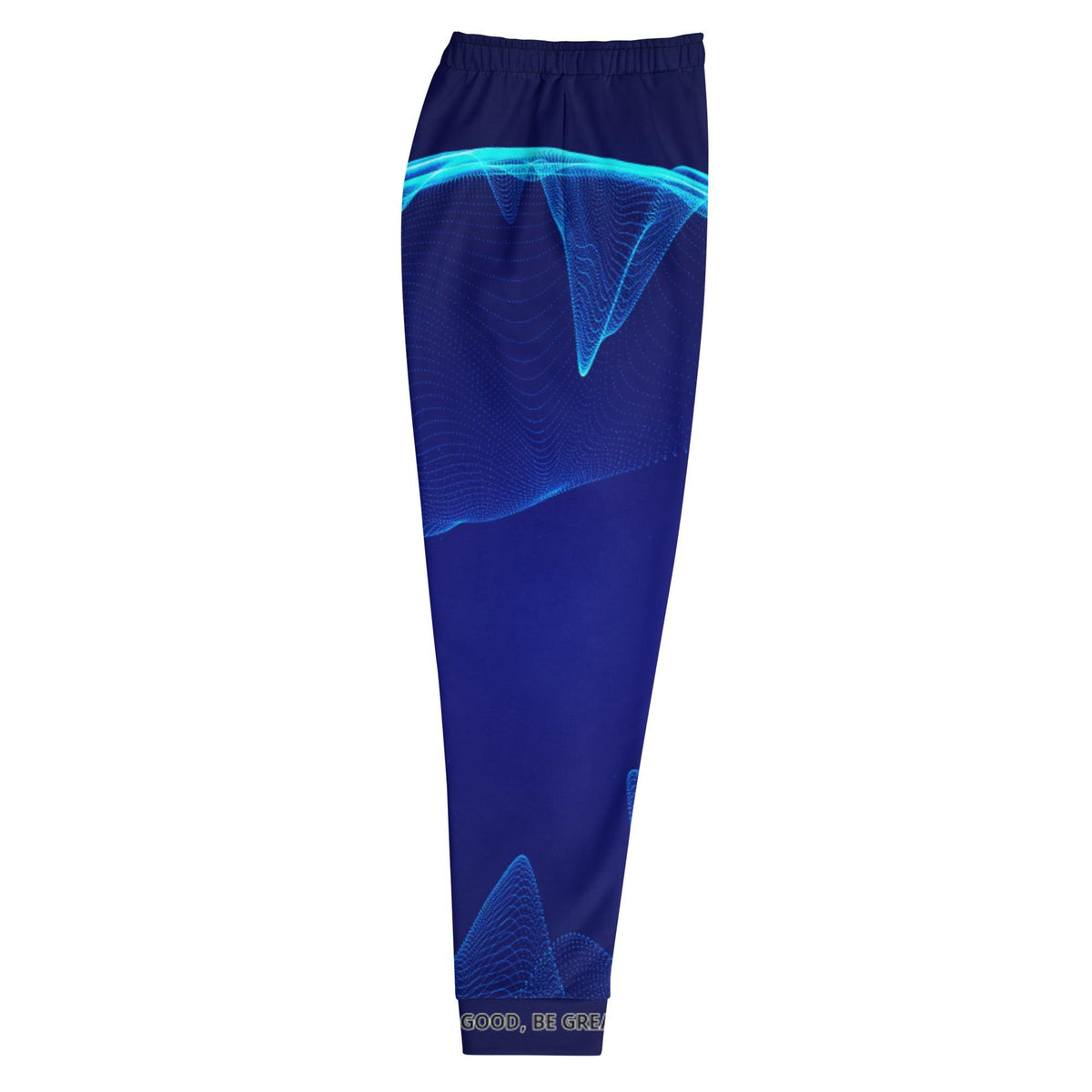 Men's Blue Premium Joggers - VYBRATIONAL KREATORS®