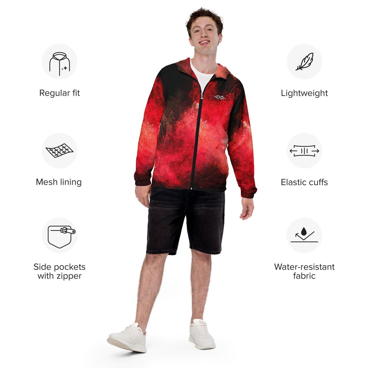 Men’s Premium windbreaker - VYBRATIONAL KREATORS®