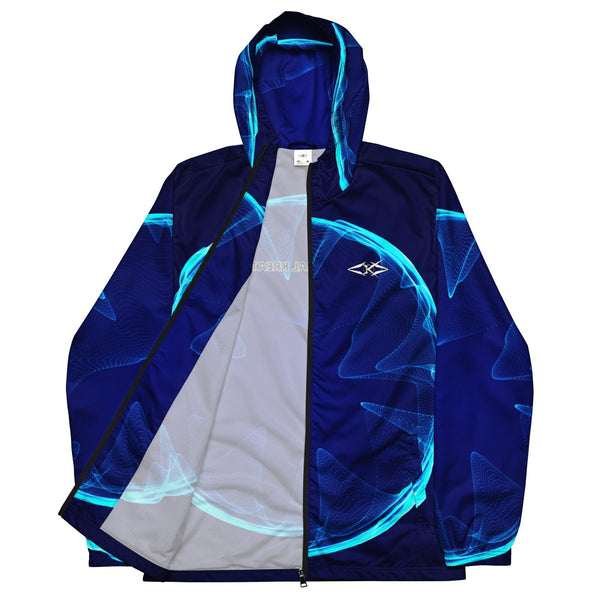 LUXE BLUE WAVE WINDBREAKER