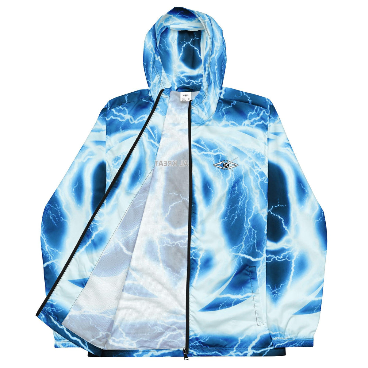 Men’s Premium windbreaker- Lightning - VYBRATIONAL KREATORS®