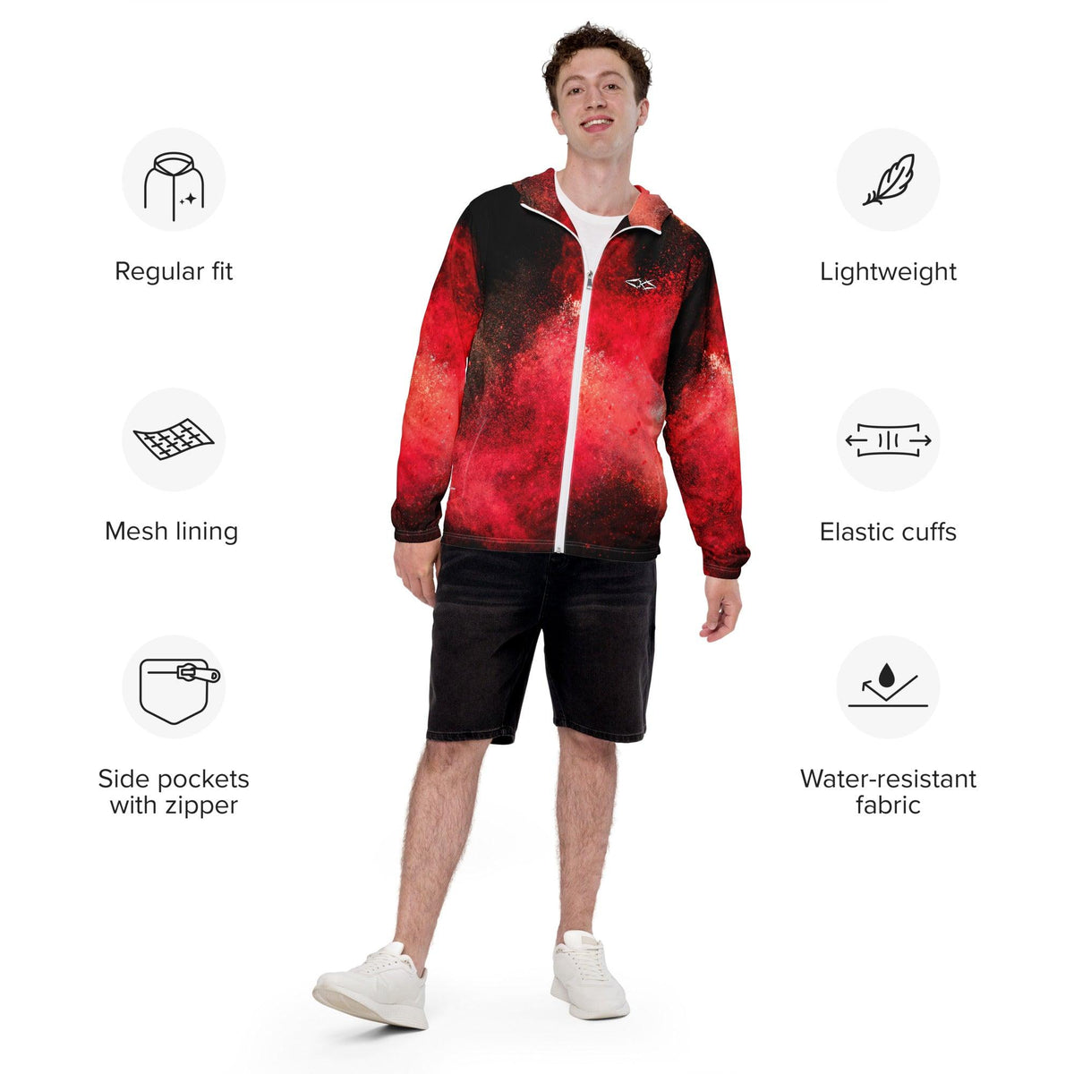 Men’s Premium windbreaker - VYBRATIONAL KREATORS®