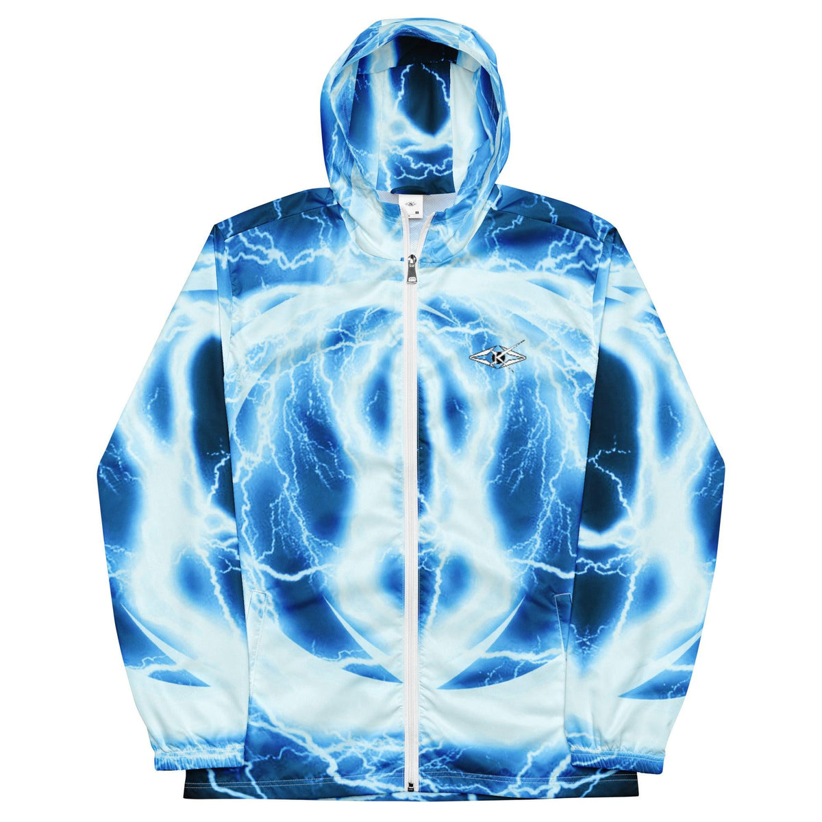 Men’s Premium windbreaker- Lightning - VYBRATIONAL KREATORS®