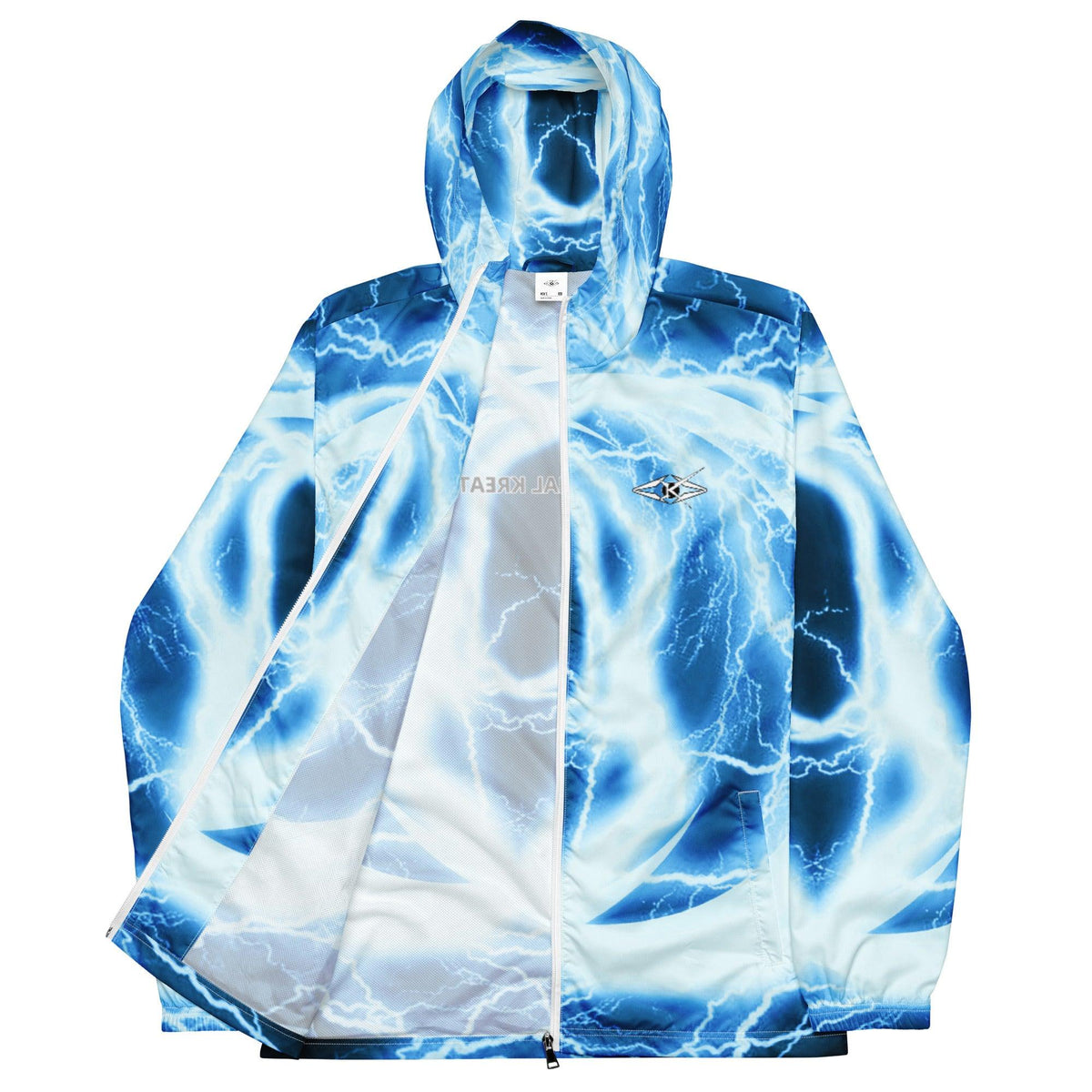 Men’s Premium windbreaker- Lightning - VYBRATIONAL KREATORS®