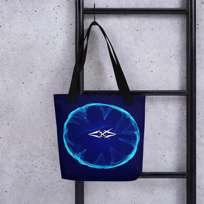 Premium Blue Tote bag - VYBRATIONAL KREATORS®