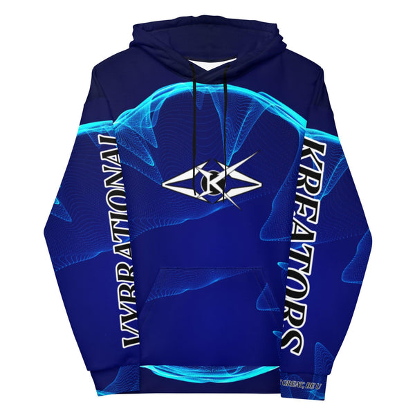 LUXE BLUE WAVE HOODIE