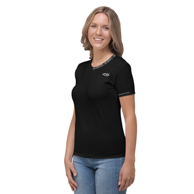 Women's Black T-shirt - VYBRATIONAL KREATORS®