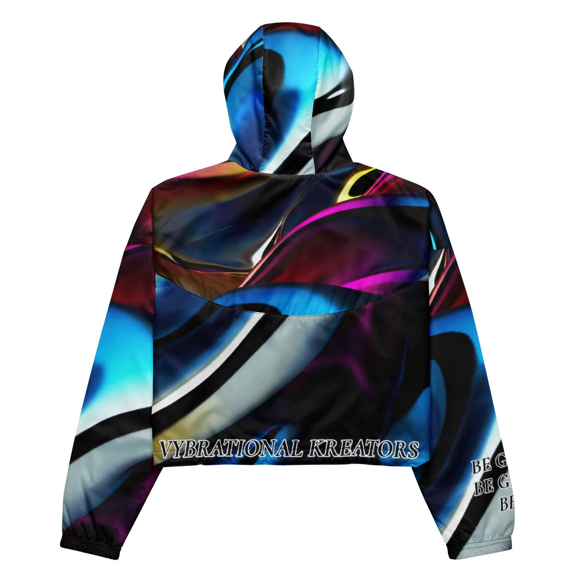 Women’s Premium Cropped windbreaker - VYBRATIONAL KREATORS®