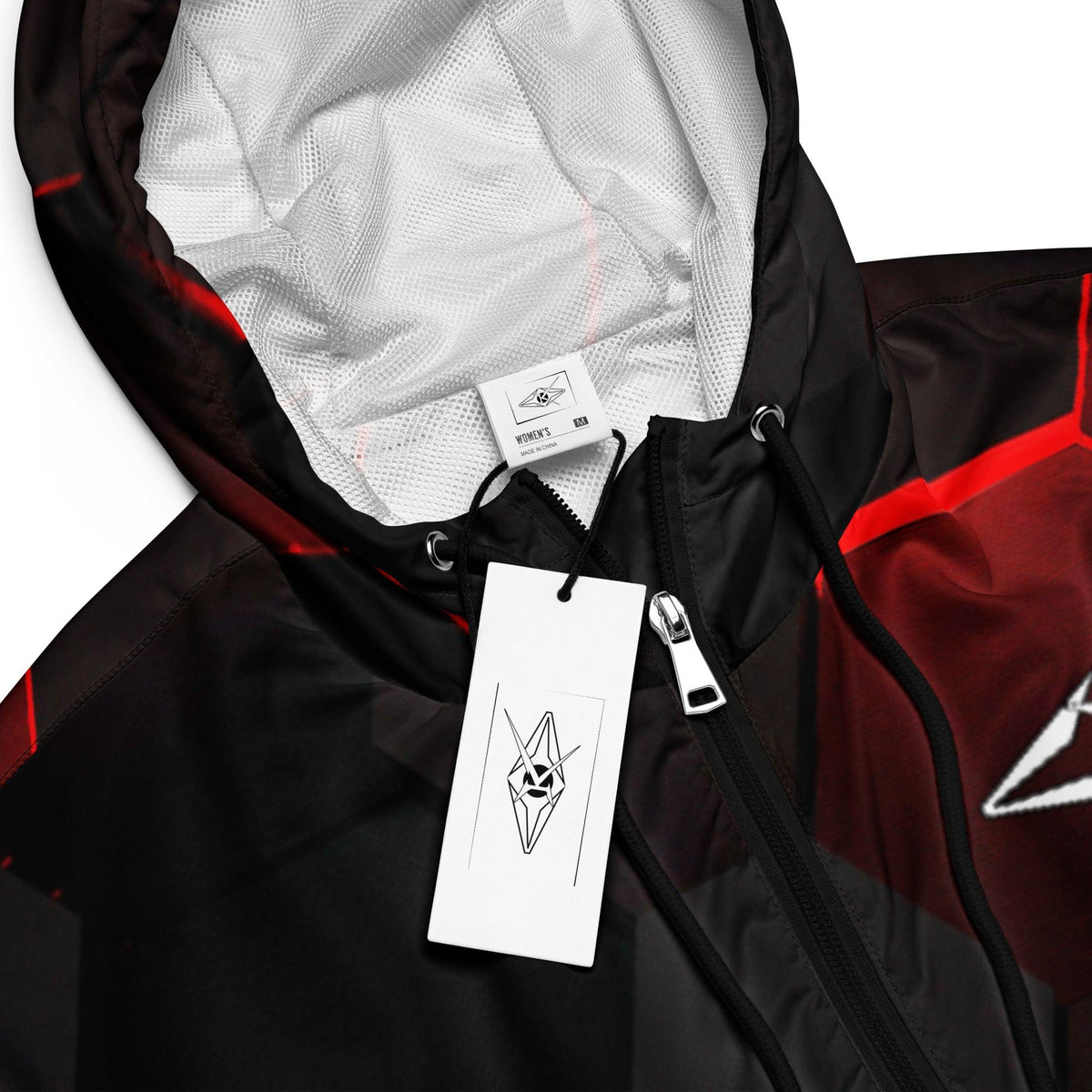 Women’s Premium cropped windbreaker - VYBRATIONAL KREATORS®