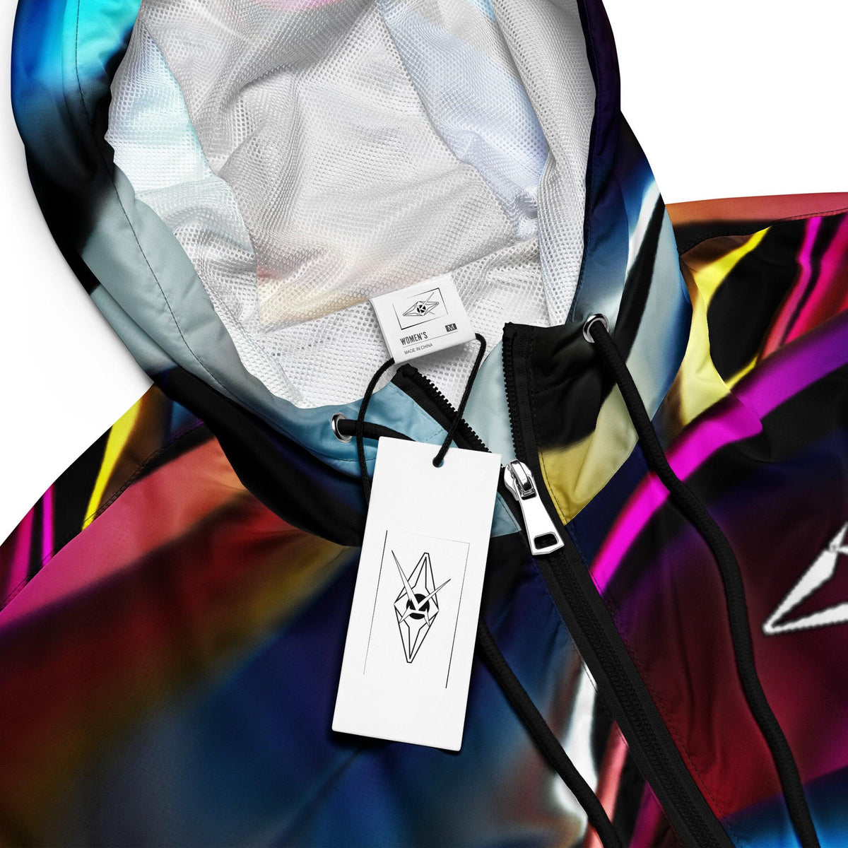 Women’s Premium Cropped windbreaker - VYBRATIONAL KREATORS®
