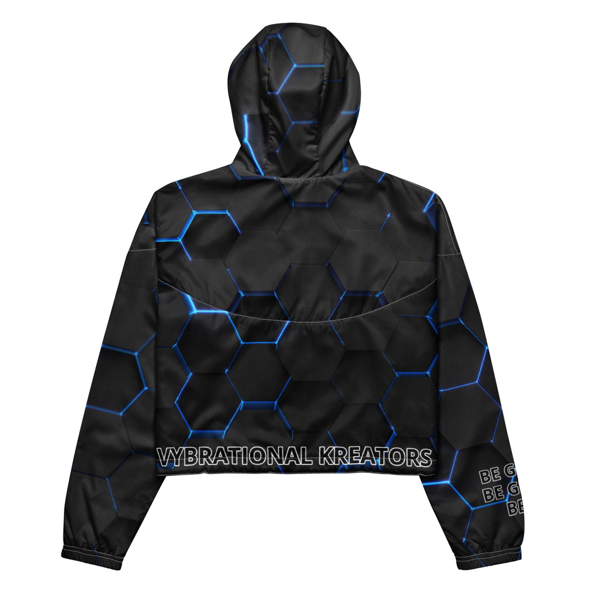 Women’s cropped windbreaker - VYBRATIONAL KREATORS®