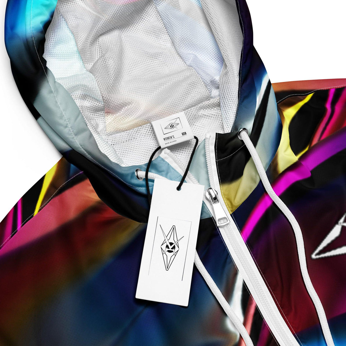 Women’s Premium Cropped windbreaker - VYBRATIONAL KREATORS®