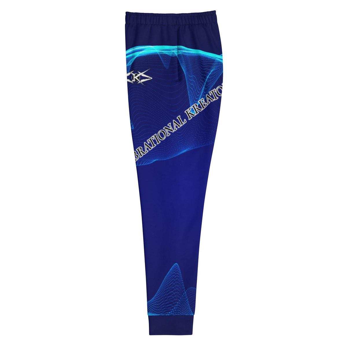 Women's Premium Blue Joggers - VYBRATIONAL KREATORS®