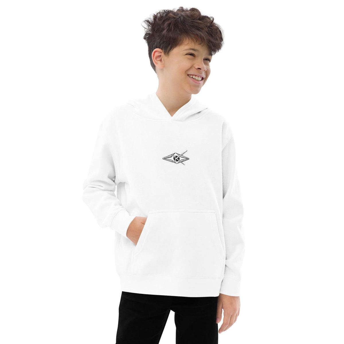Kids fleece hoodie - VYBRATIONAL KREATORS®