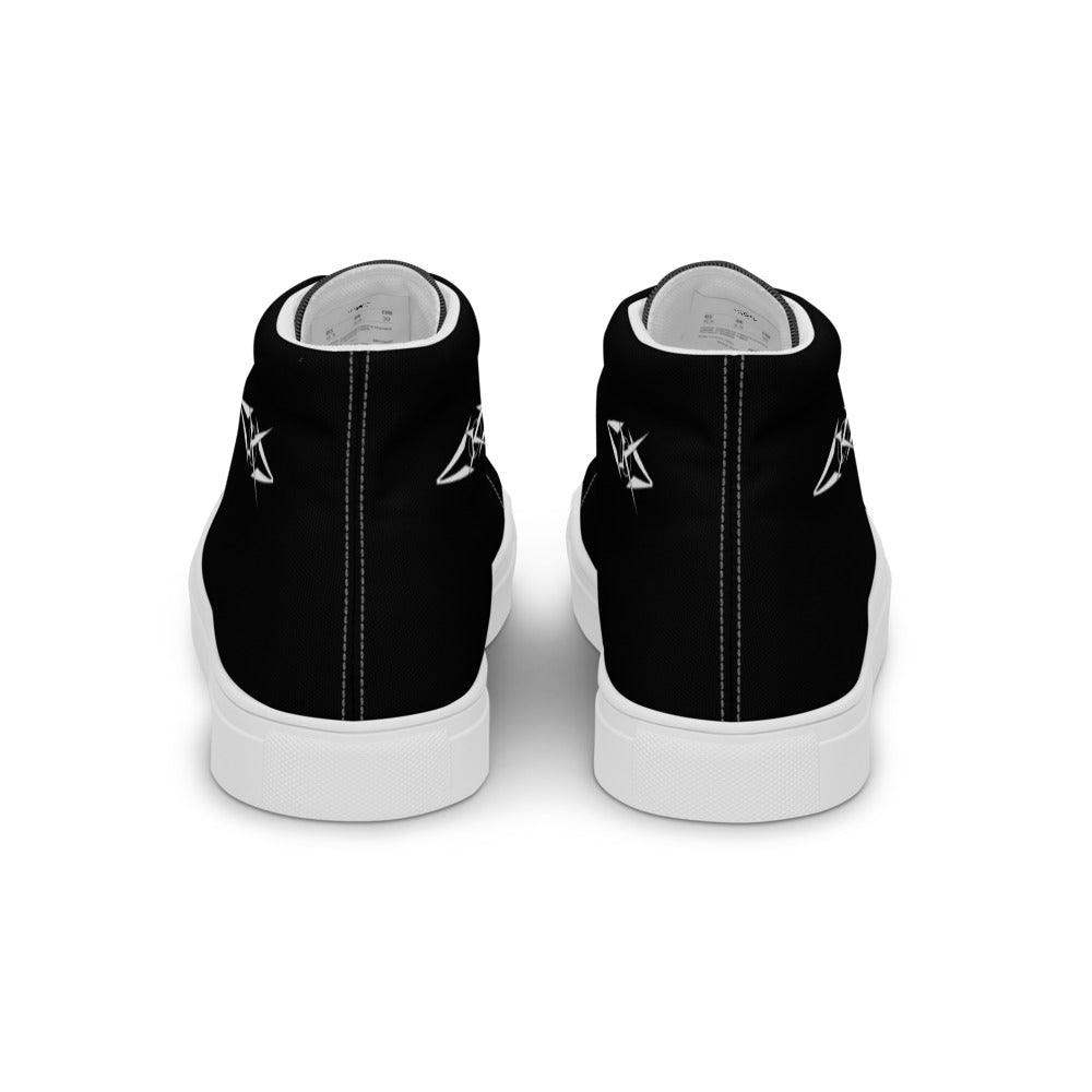 Men’s VYB 22s Black high top shoes - VYBRATIONAL KREATORS®