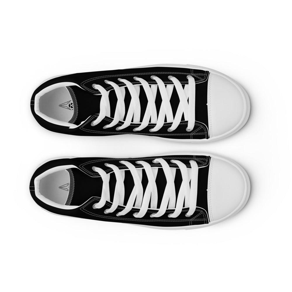 Men’s VYB 22s Black high top shoes - VYBRATIONAL KREATORS®