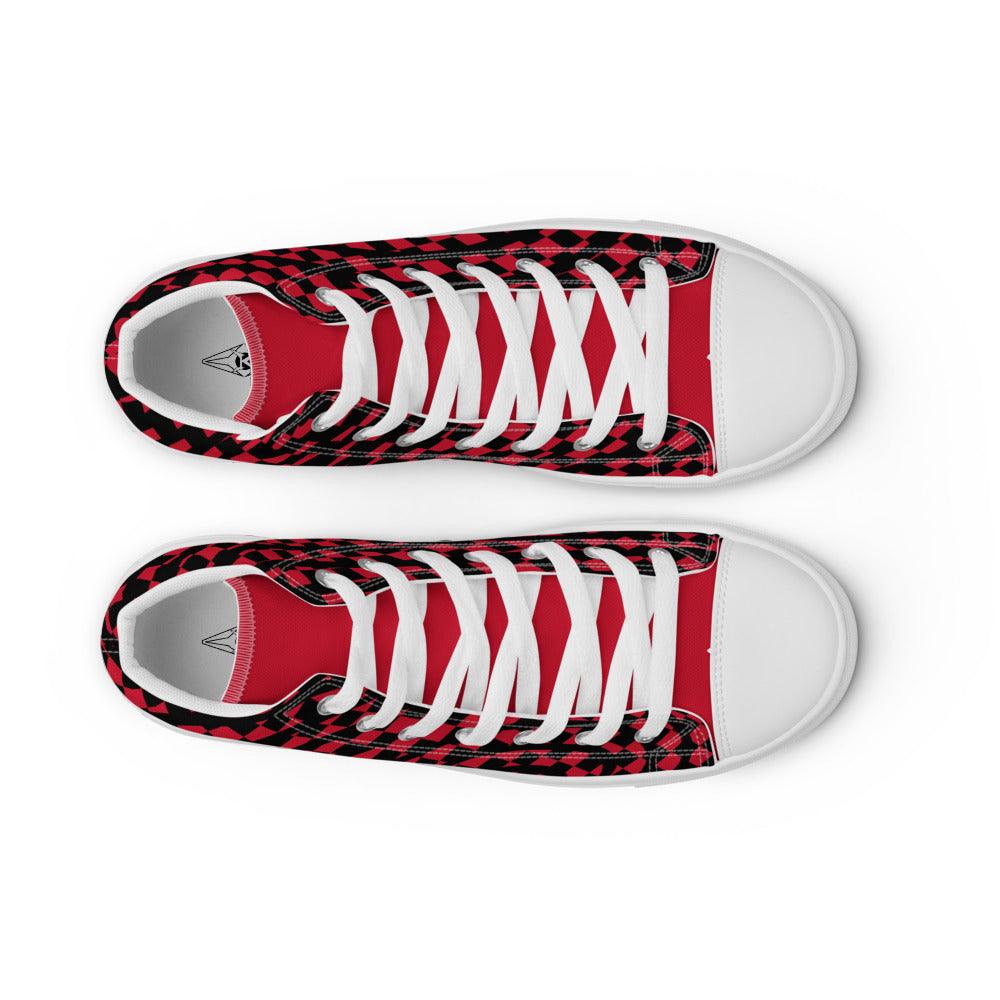 VYB 22s RED high top shoes - Men - VYBRATIONAL KREATORS®