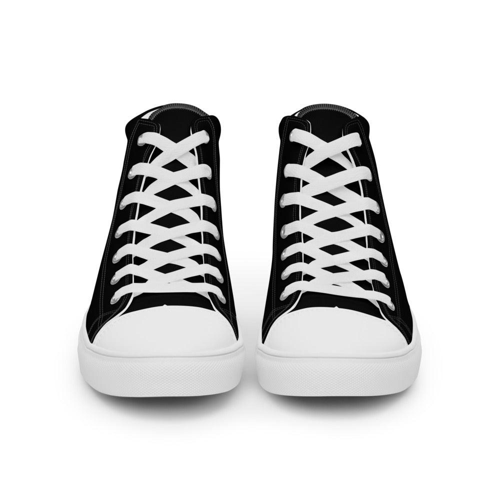 Men’s VYB 22s Black high top shoes - VYBRATIONAL KREATORS®