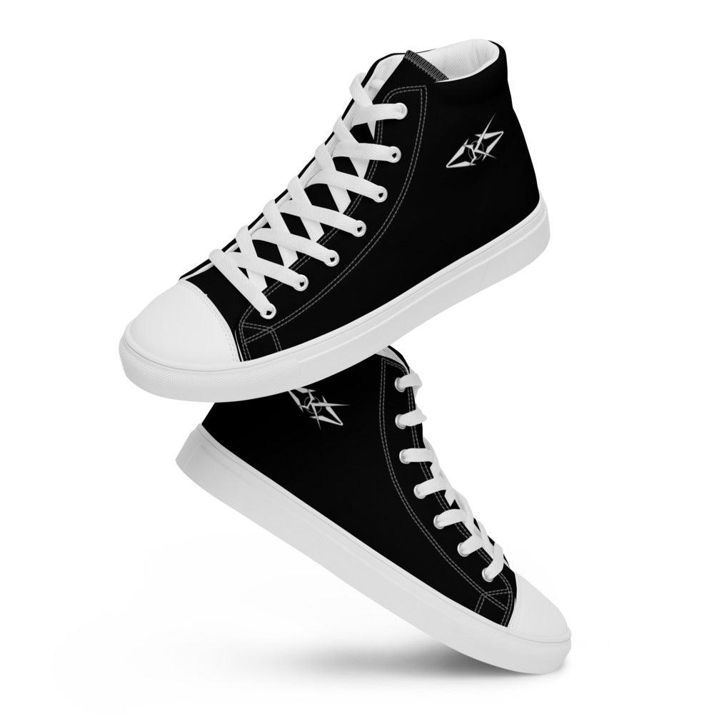 Men’s VYB 22s Black high top shoes - VYBRATIONAL KREATORS®