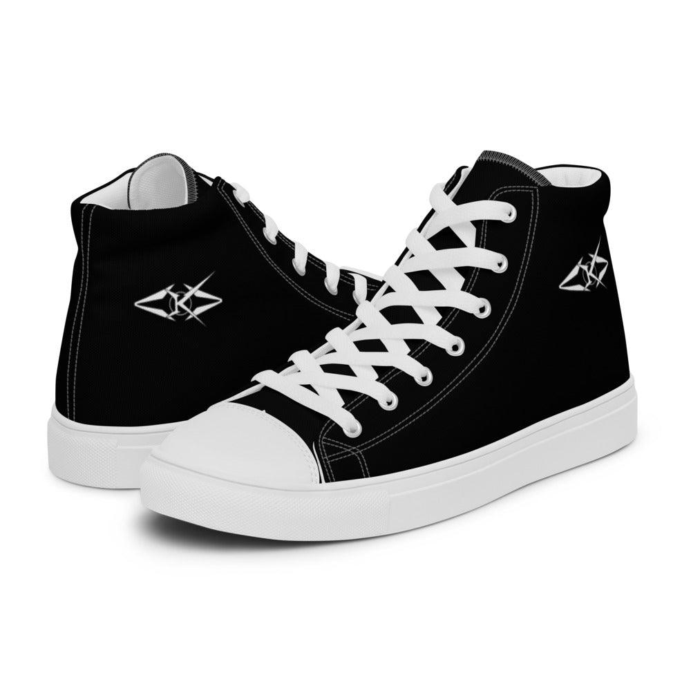 Men’s VYB 22s Black high top shoes - VYBRATIONAL KREATORS®