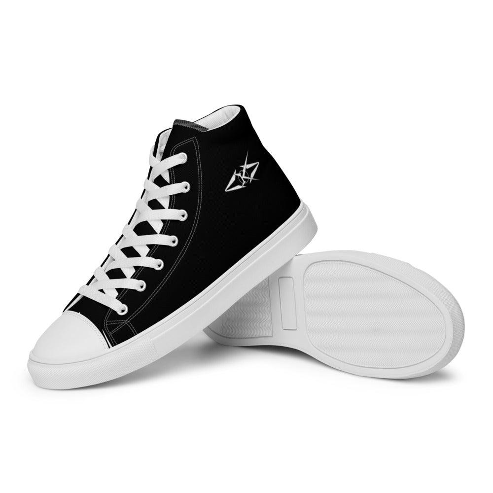 Men’s VYB 22s Black high top shoes - VYBRATIONAL KREATORS®