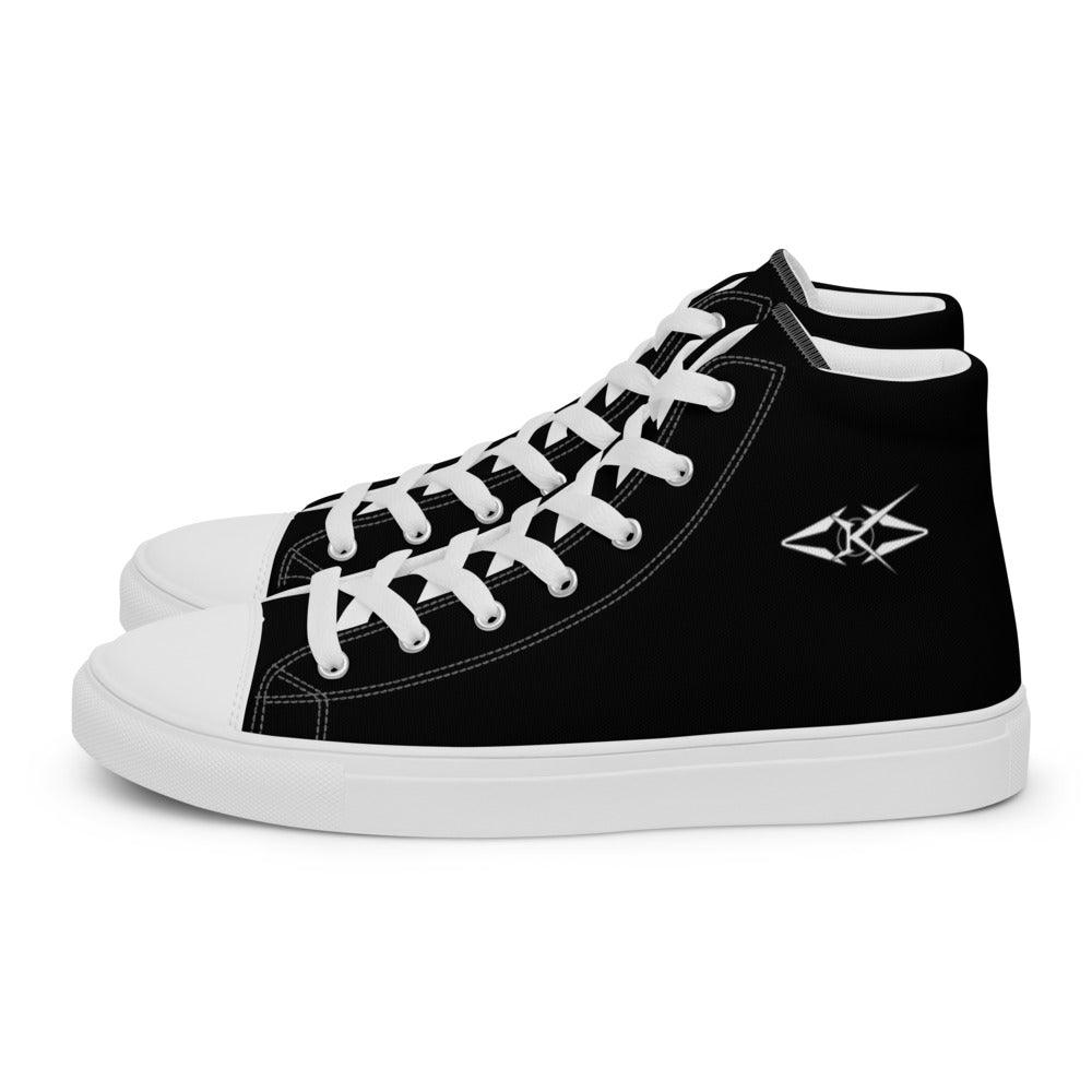 Men’s VYB 22s Black high top shoes - VYBRATIONAL KREATORS®