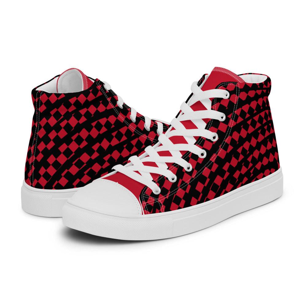 VYB 22s RED high top shoes - Men - VYBRATIONAL KREATORS®