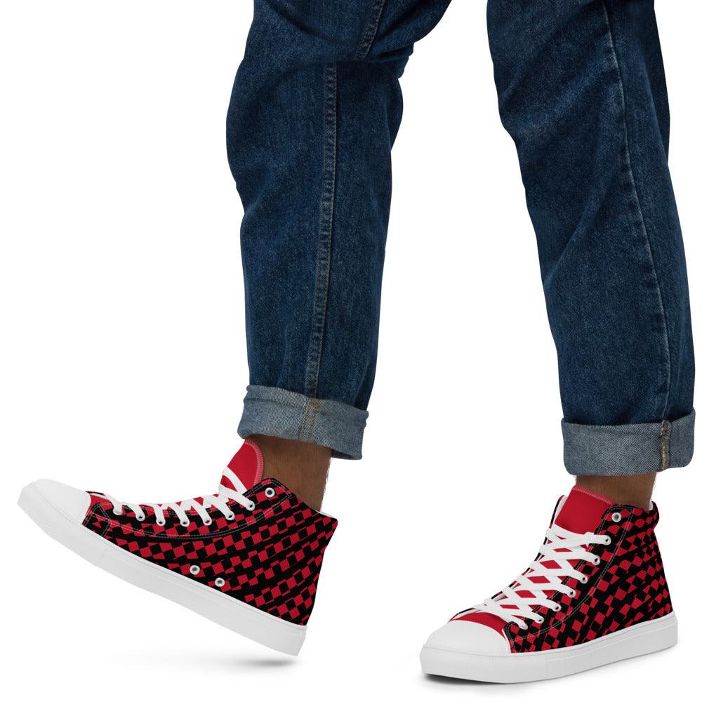 VYB 22s RED high top shoes - Men - VYBRATIONAL KREATORS®