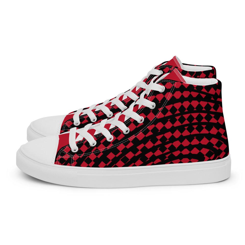 VYB 22s RED high top shoes - Men - VYBRATIONAL KREATORS®