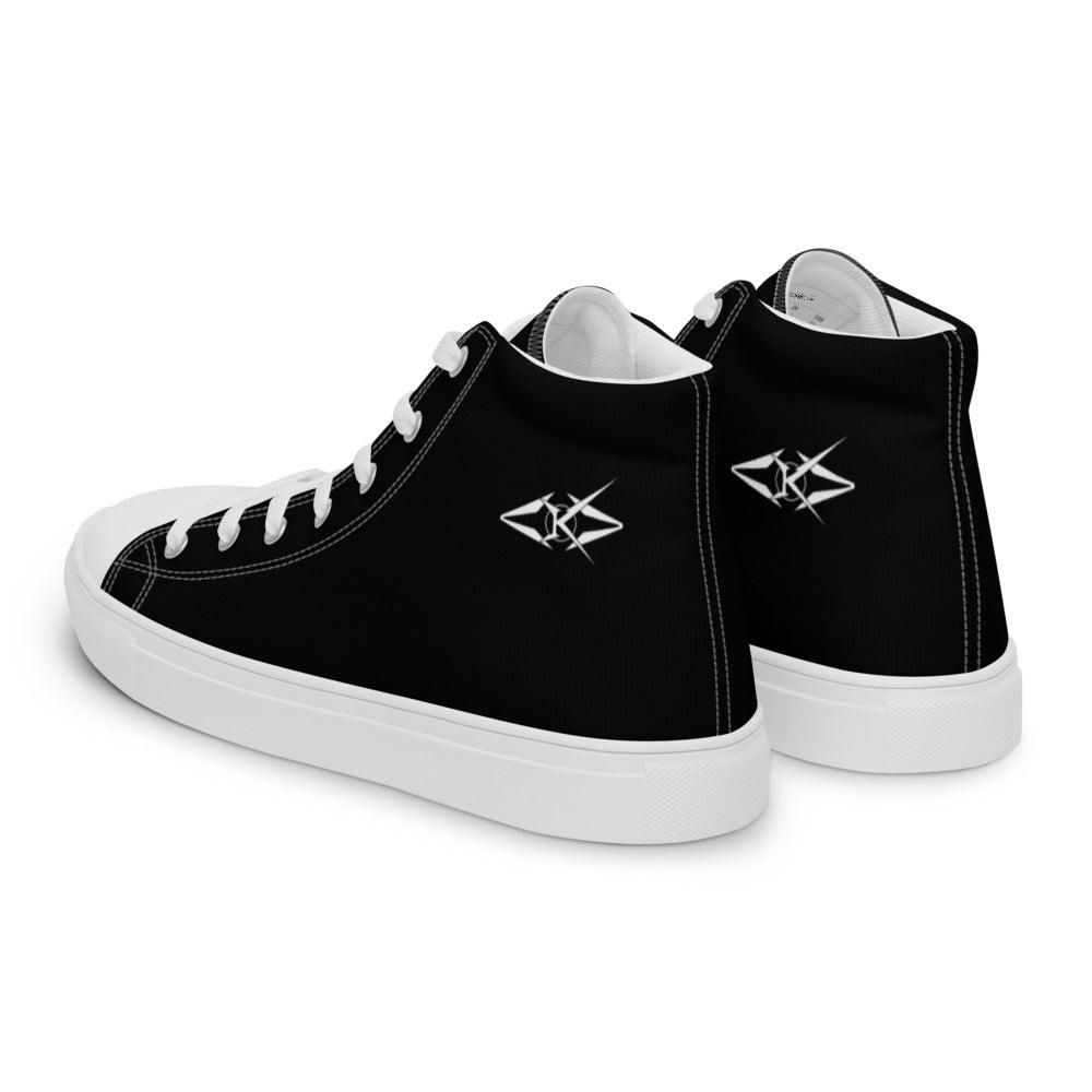 Men’s VYB 22s Black high top shoes - VYBRATIONAL KREATORS®