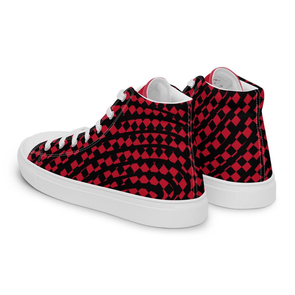 VYB 22s RED high top shoes - Men - VYBRATIONAL KREATORS®