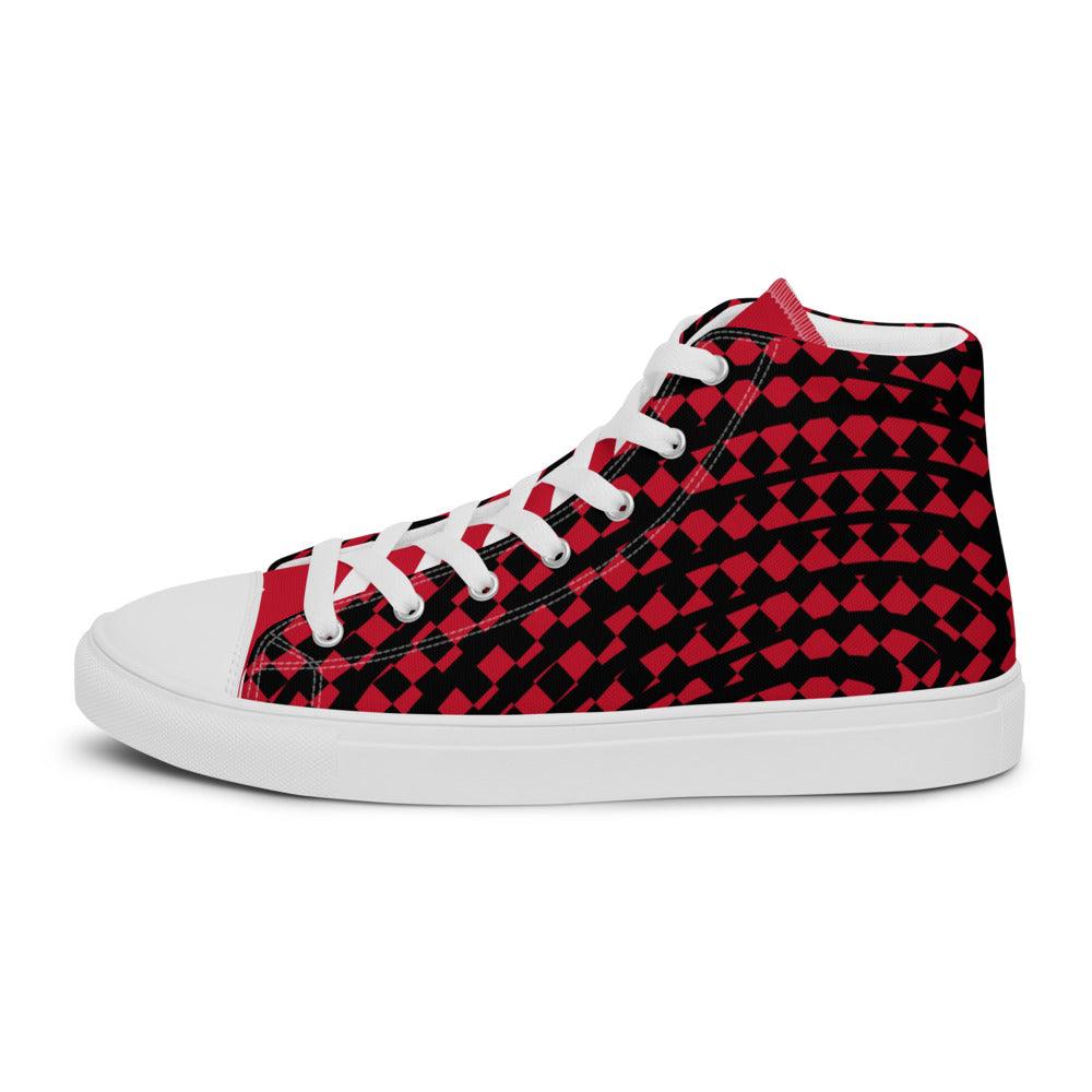 VYB 22s RED high top shoes - Men - VYBRATIONAL KREATORS®