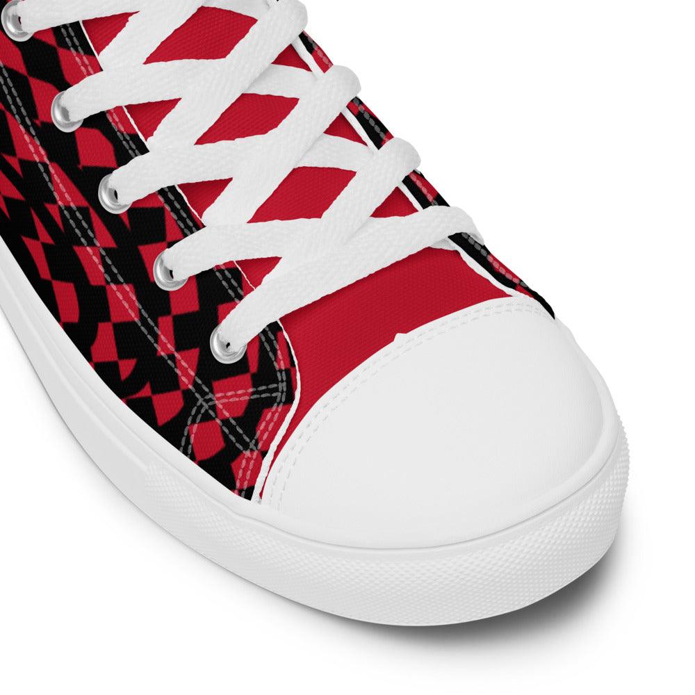 VYB 22s RED high top shoes - Men - VYBRATIONAL KREATORS®