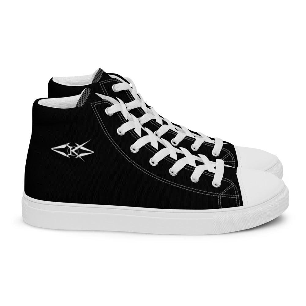 Men’s VYB 22s Black high top shoes - VYBRATIONAL KREATORS®
