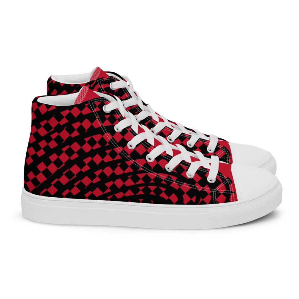 VYB 22s RED high top shoes - Men - VYBRATIONAL KREATORS®
