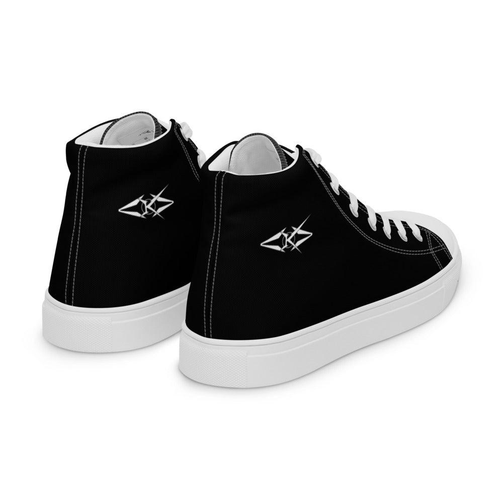 Men’s VYB 22s Black high top shoes - VYBRATIONAL KREATORS®