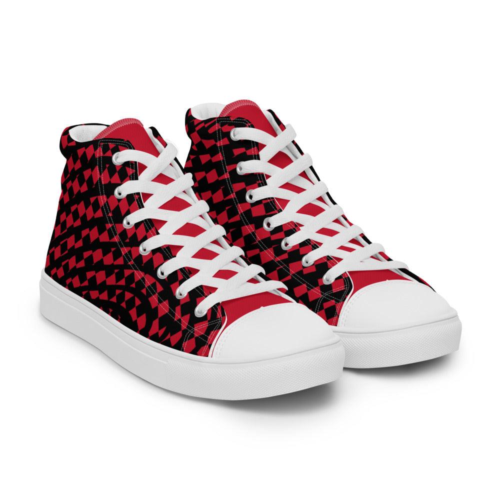VYB 22s RED high top shoes - Men - VYBRATIONAL KREATORS®