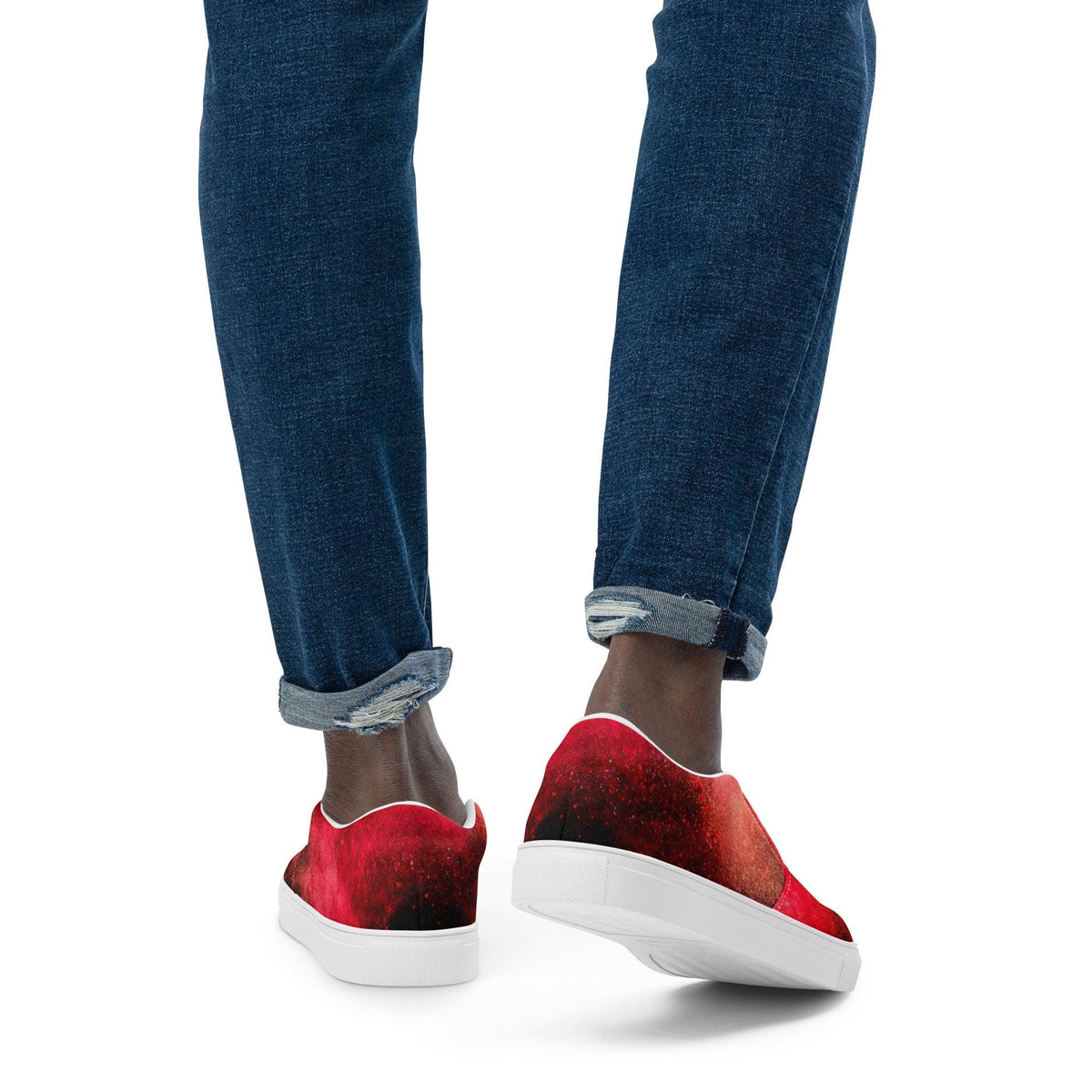 Men’s slip-on Premium shoes- Red Dwarf - VYBRATIONAL KREATORS®