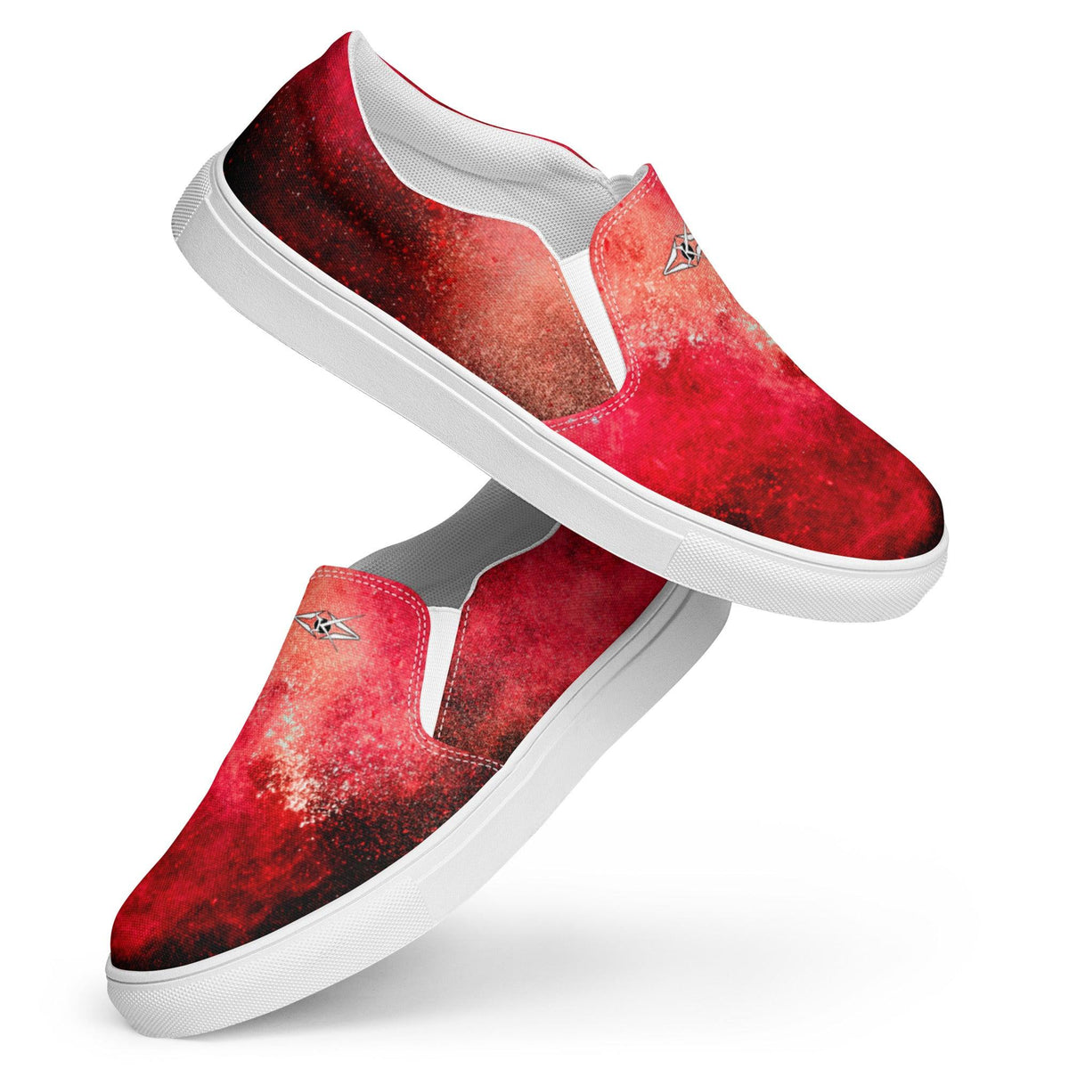 Men’s slip-on Premium shoes- Red Dwarf - VYBRATIONAL KREATORS®