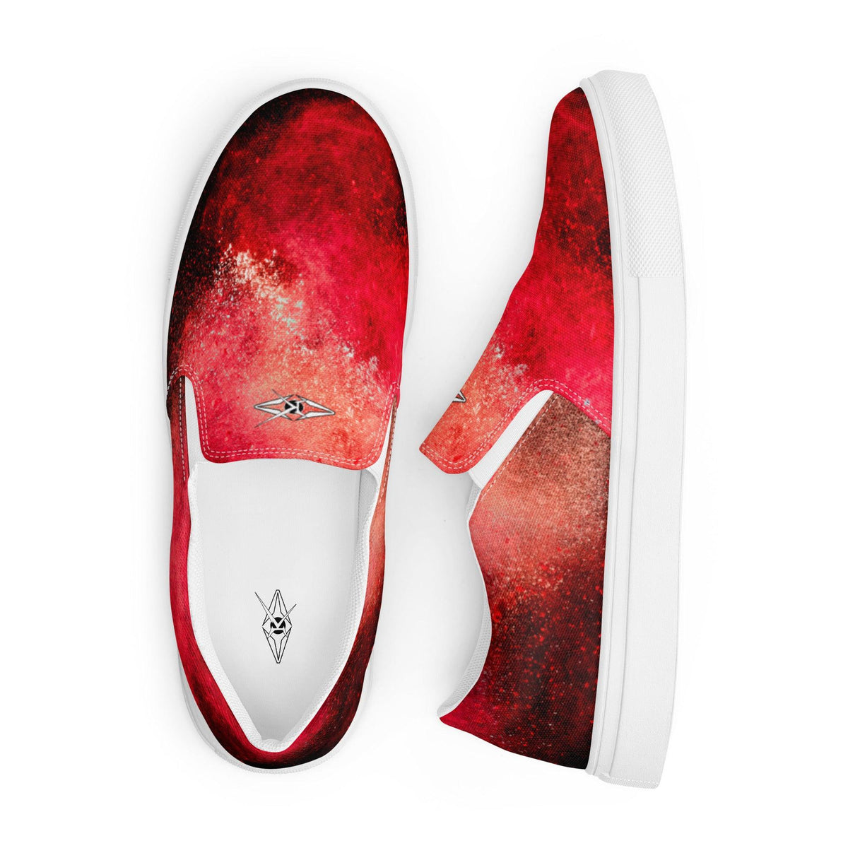 Men’s slip-on Premium shoes- Red Dwarf - VYBRATIONAL KREATORS®