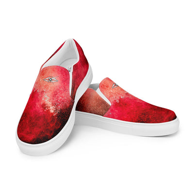 Men’s slip-on Premium shoes- Red Dwarf - VYBRATIONAL KREATORS®